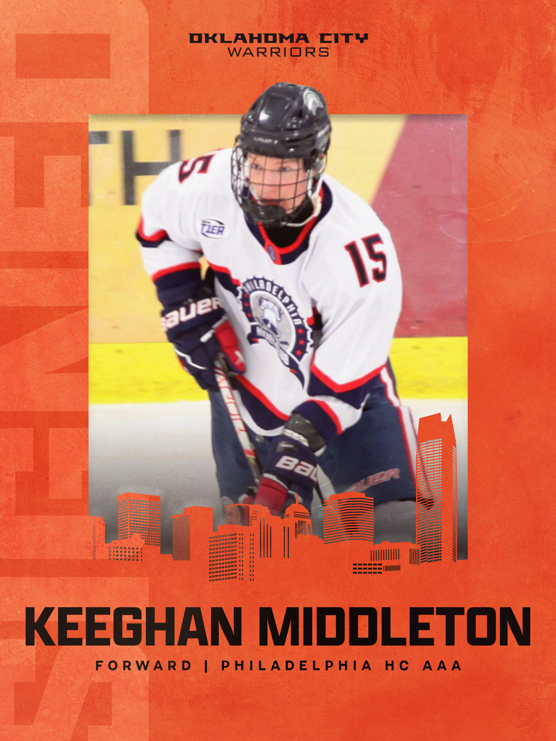 Keeghan Middleton Signed NA3HL