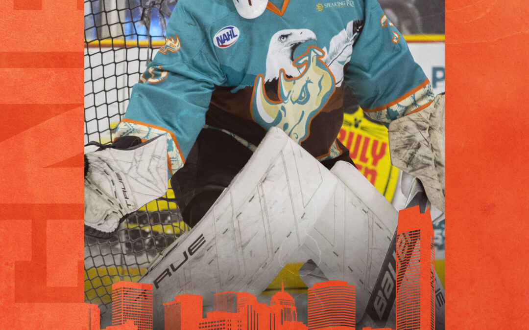 WARRIORS INK OKC PRODUCT, GOALTENDER SEAN BIEBRICH